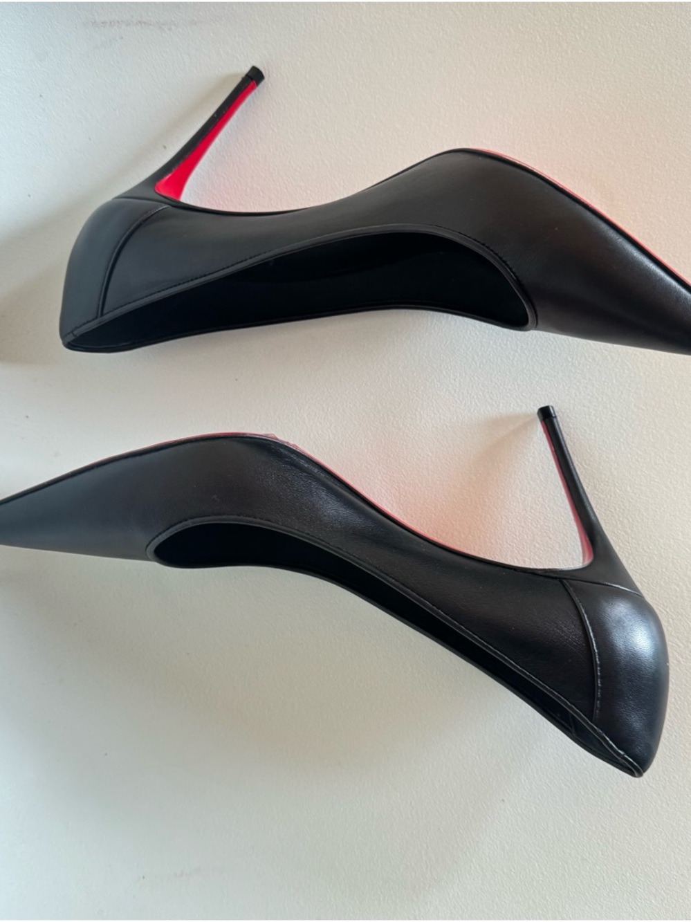 Christian Louboutin Black Sporty Kate 85